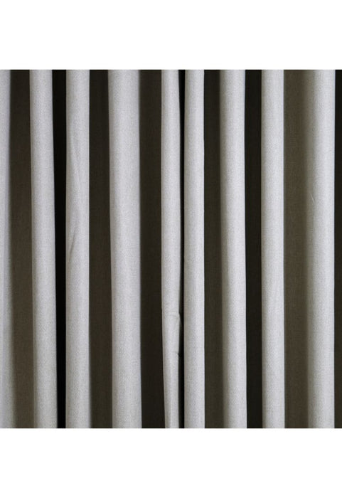 Landmark Window Curtain with 10 Ring Jacquard Plain with Grommets