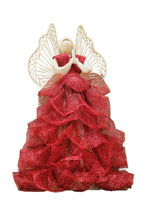 Landmark Abaca/Sinamay Angel With Ruffles