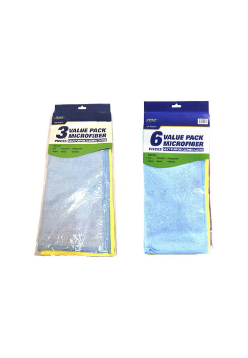 Trenz Microfiber Multi-Purpose Cleaning Cloth 3Pcs
