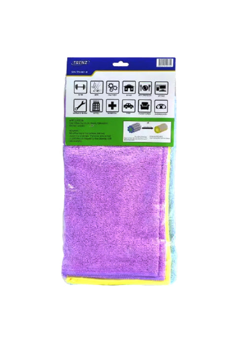 Trenz Microfiber Multi-Purpose Cleaning Cloth 6Pcs.