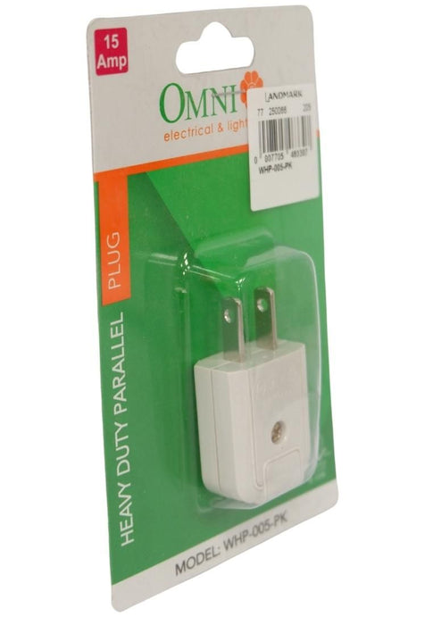 Omni Heavy Duty Parallel Plug In Blister Pack