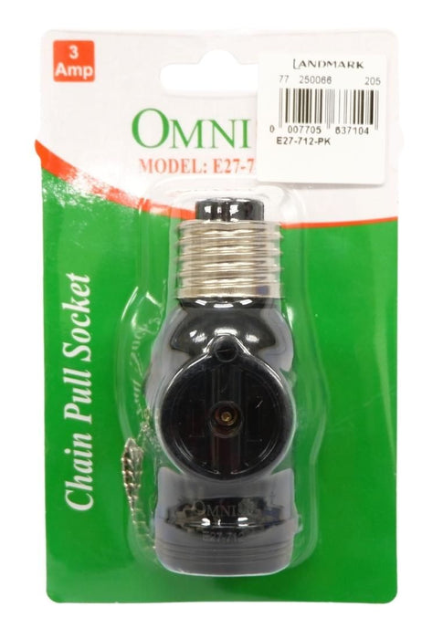 Omni Chain Pull Socket In Blister Pack