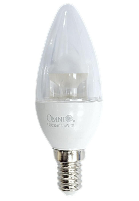 Omni Led Clear Chandelier Bulb 4W E14 Dl