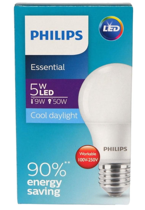 Philips Essential Led Bulb - 5W A60 E27 Dl