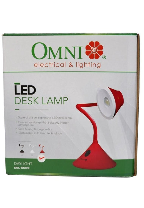 Omni Led Table Lamp 3.2 Watts 0089-Red
