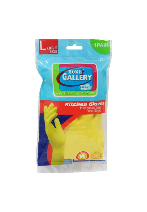 Kitchen Gloves Large - Yellow