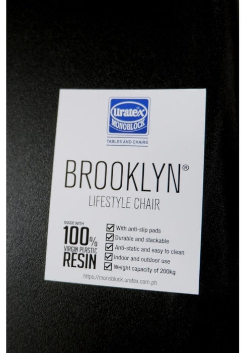 Brooklyn Plastic Chair - 41 x 43 x 82cm