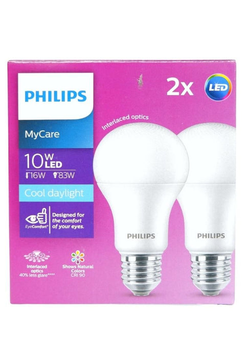 Philips My Care Led Bulb E27 Dl 6500K 230V 2Pack