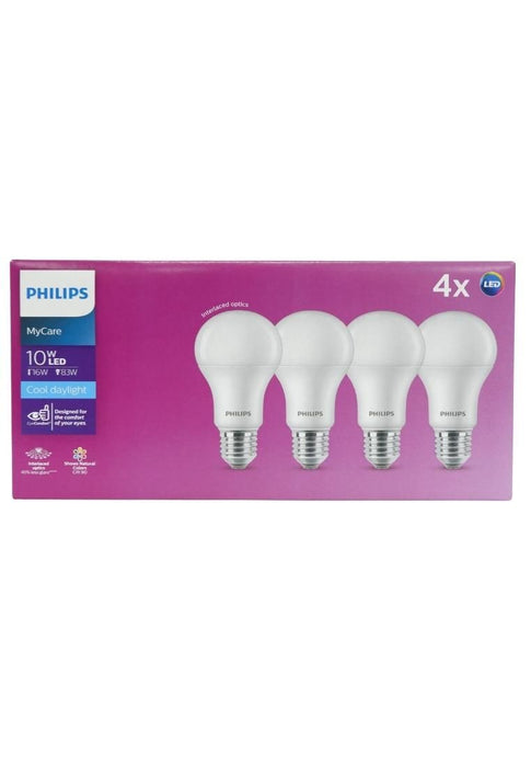 Philips My Care Led Bulb E27 Dl 6500K 230V 4Pack