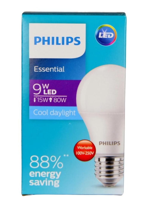 Philips Essential Led Bulb 9 Watts Daylight