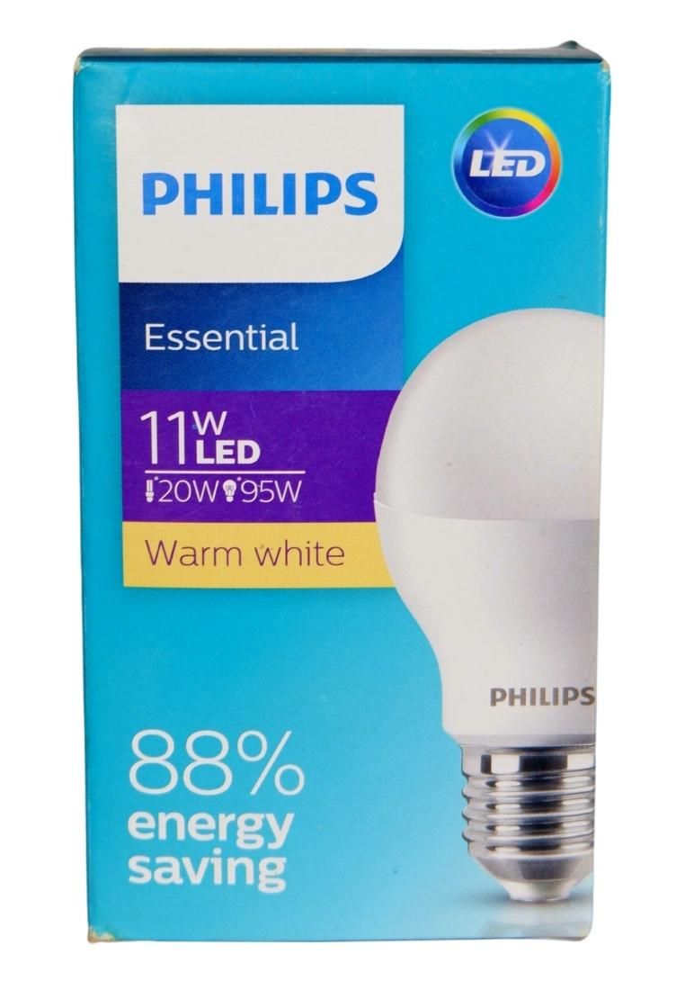 Philips Essential Led Bulb 11 Watts Warm White - The — The Landmark ...