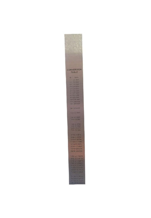Creston Stainless Steel Ruler - 24 Inches