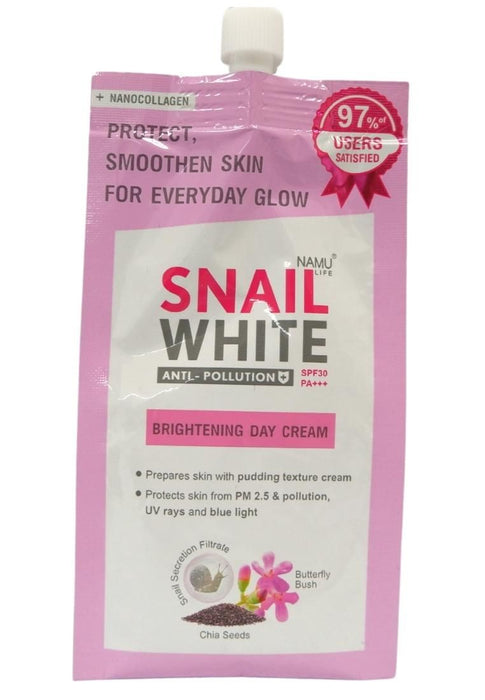 Snailwhite Brightening Day Cream Spf 30+/Pa+++ 7 ml